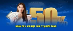 Bùng Nổ Vốn Cược Với Nạp Lần 2 Tặng 50% Tại Nhà Cái Rubik88 Siêu Hời